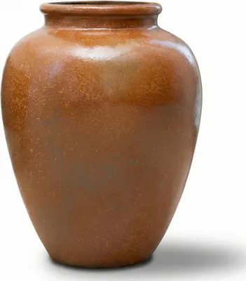 Produktbild von Provencelia DIONYSOS Pflanzkübel groß, Keramik, frostfest, Bronze mit Rostoptik, Ø50 x H65 cm