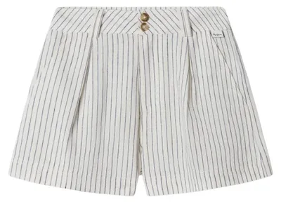 Produktbild von Pepe Jeans Mädchen Izzy Shorts, Weiß (Mousse White), 6 Jahre