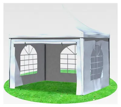 Produktbild von Gartenpavillon 3x3m mit Seitenteilen