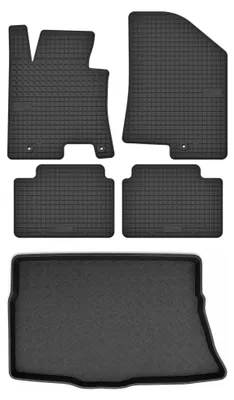 Obrázok produktu pre Gumové autokoberce SolidTread + vaňa kufra pre: Hyundai i30 II 2011-2017 hatchback 5 ks