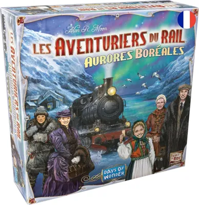 Immagine prodotto di Gioco - Les Aventuriers du Rail: Aurores Boreales