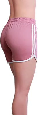 Produktbild von topschuhe24 2049 Damen Kurze Hose Sporthose, Farbe:Rosa, Größe:L/XL