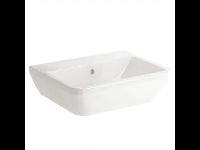Produktbild von VITRA 7050B403-0012 Waschtisch Integra 600 x 470 mm eckig