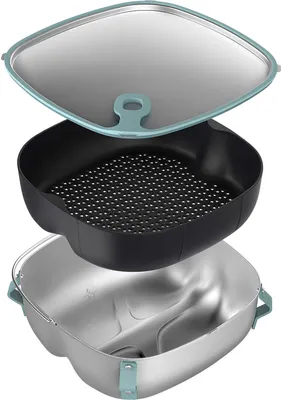 Obrázek produktu pro Pánev Philips 2 v 1 na vaření v páře a smažení pro fritézu Airfryer Combi 7000 (HD9960/00)