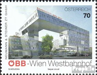 Produktbild von Briefmarken Österreich 2011 Mi 2968 (kompl.Ausg.) gestempelt Westbahnhof