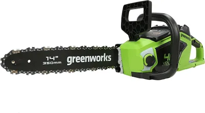 Zdjęcie produktu dla Greenworks GD40CS15, 35 cm, Bezszczotkowy, 20 m/s, Czarny, Zielony, Bateria, 4 Ah
