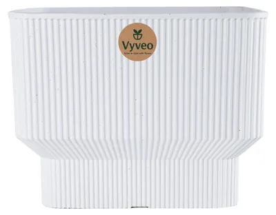 Productafbeelding van Vyveo - Bloempot Ciro - Wit - 31x24 cm