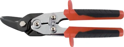 Produktbild von STUBAI Kombi Blechschere hebelübersetzt 260 mm – Linksschnitt – Spezialstahl – 2K-Griff – für präzise Kurvenschnitte & gerade Schnitte – Spenglerwerkzeug – Profiqualität – Art.-Nr. 270111