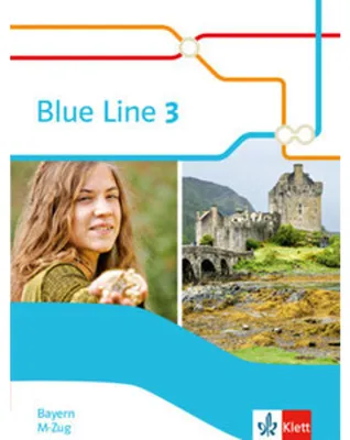 Immagine prodotto di Blue Line 3 M-Zug. Schülerbuch (Hardcover) Klasse 7. Ausgabe Bayern