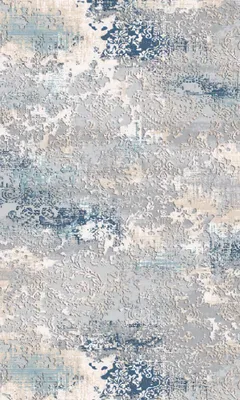 Immagine prodotto di Tappeto a pelo corto motivo astratto soggiorno camera da letto blu