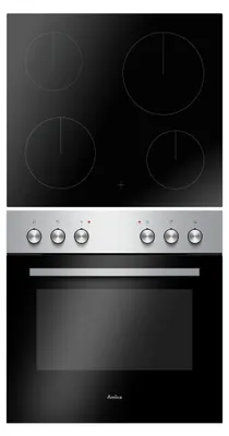 Produktbild von Amica - EHC 933 041 E - Einbau-Herdset - Edelstahl