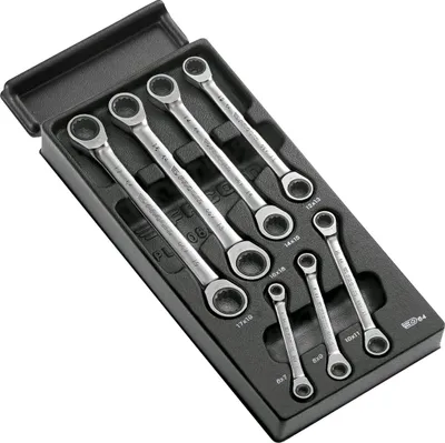 Produktbild von Facom Modul - Ringratschenschluessel, 7-tlg