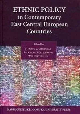 Productafbeelding van Ethnic Policy in Contemporary East Central European Countries