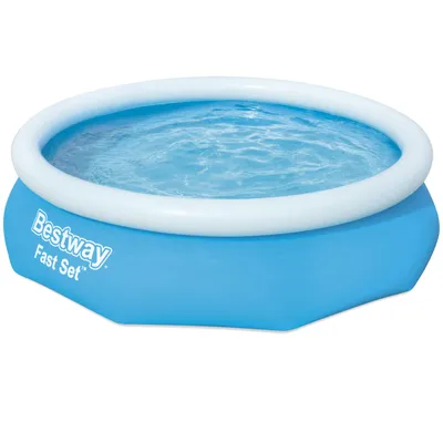 Produktbild von Bestway® Fast Set™ Aufstellpool-Set mit Filterpumpe Ø 305 x 76 cm, blau, rund