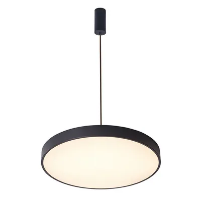 Zdjęcie produktu dla Żyrandol Italux Orbital LED nowoczesny czarny 5361-860RP-BK-3