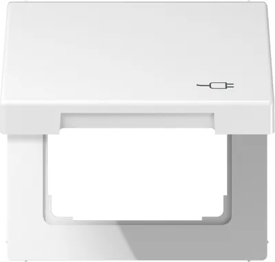 Produktbild von Jung LS990BFKLSOCWW Klappdeckel für Steckdose