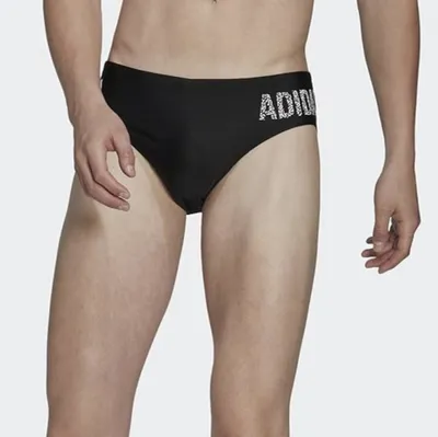 Produktbild von ADIDAS Lineage Trunk Badehose Gr. 46 / 4 / S Schwimmhose schwarz HT2067
