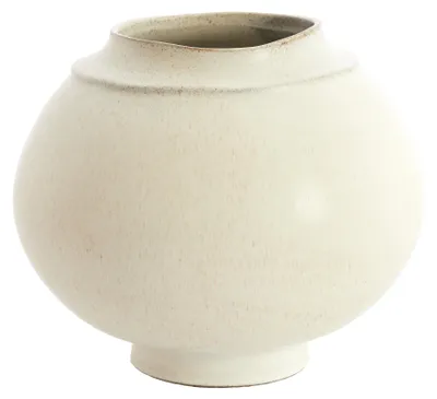 Productafbeelding van Light&living Vaas, decoratief, Ø 29,5 x 25,5 cm, LOREA, keramiek, mat, crème