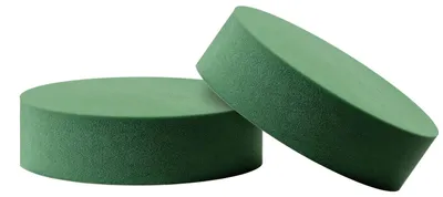 Produktbild von Steckmasse zum Basteln - Runde Blumensteckspons - 21 x 4 cm