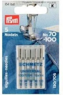 Produktbild von Prym 154164, Nähmaschine, 11, 12, 14, 16, 5 Stück(e), Sichtverpackung