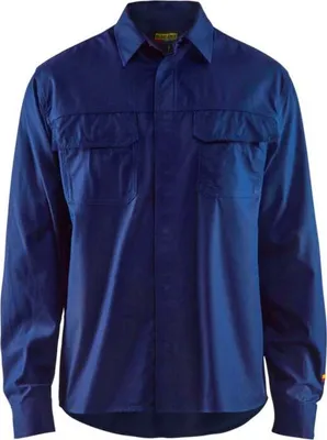 Produktbild von Blakläder Schweisser Hemd 3227 1515 in marineblau, Größe:M