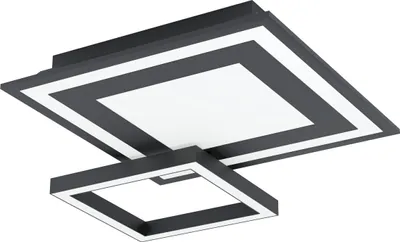 Produktbild von Eglo Connect LED Deckenleuchte Savatarila-Z schwarz RGB Smart connect Z