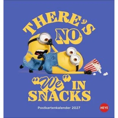Obrázok produktu pre Kalendár s pohľadnicami Minions na rok 2027