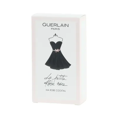 Produktbild von Guerlain La Petite Robe Noire, Frauen, 30 ml, Nicht nachfüllbare Flasche, Jasmin, Orangenblüte, Rose, Apfel, Schwarze Johannisbeere, Kirsche (Frucht), Bernstein, Weißer Moschus