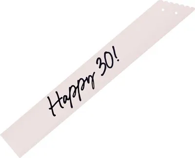 Produktbild von Happy 30 Schärpe, creme, 76 cm