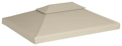 Immagine prodotto di Copertura sostitutiva per tende, realizzata in tessuto impermeabile color beige