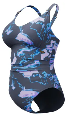 Produktbild von Speedo Badeanzug mit V-Ausschnitt für Damen, Größe:40