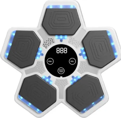 INF Smart Musik Boxmaschine: Bluetooth, Einstellbare Geschwindigkeit für Training Weiß