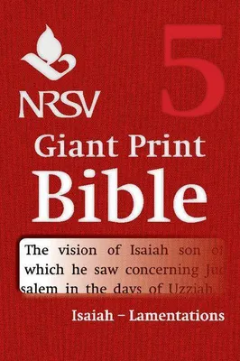 Produktbild von NRSV Giant Print Bible