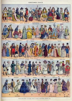 Zdjęcie produktu dla Grafika Puzzle Gra edukacyjna Civilian Costumes 500 elementów Karton