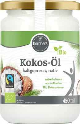 Produktbild von BORCHERSFairtrade Kokosöl 450ml