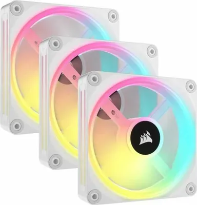 Immagine prodotto di CORSAIR Lüfter 120*120*25 QX120 RGB LED Fan White Triple