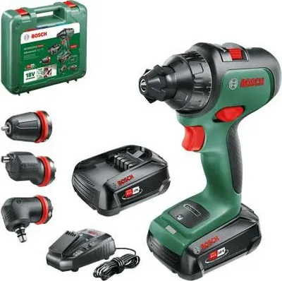 Image de Perceuse-visseuse BOSCH AdvancedDrill 18 + 3 mandrins +2 batterie 2,5 Ah + chargeur - 06039B5008