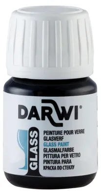 Produktbild von Darwi 5x DARWI Glasmalfarbe, Flakon 30ml, Orange - Orange DA0700030752C