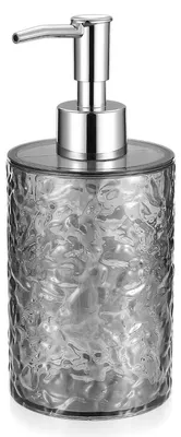 Image de Distributeur de savon de 400 ml en plastique, pour cuisine et salle de bain, distributeur à pompe pour lotions et gels douche