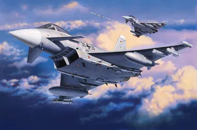 Produktbild von Revell Eurofighter Typhoon (single seater) 1:144