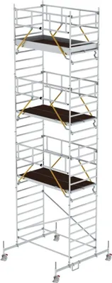 Produktbild von MUNK Rollgerüst SG mit Doppelplattform 1,35x2,45m Plattform 9,74m AH