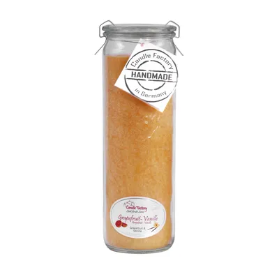 Produktbild von Candle Factory Big Jumbo, Zylinder, Orange, Grapefruit, Vanille, 100 h, 1 Stück(e)