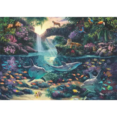 Produktbild von Anatolian - Puzzle Jungle Paradise - 3000 dielov