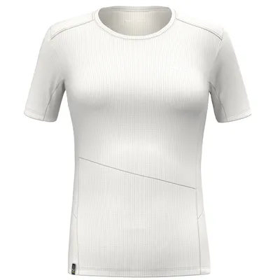 Produktbild von Puez Sporty Dry Damen T-Shirt - Salewa, Farbe:white, Größe:IT 48 / DE 42