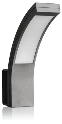 LED Außenleuchte Wand Leuchte anthrazit 5800K 15W 1100lm Lampe Außen SEBSON