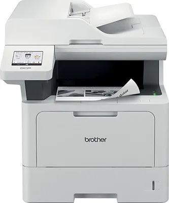 Produktbild von Brother DCP-L5510DW, Laser, Monodruck, 1200 x 1200 DPI, A4, Direktdruck, Weiß