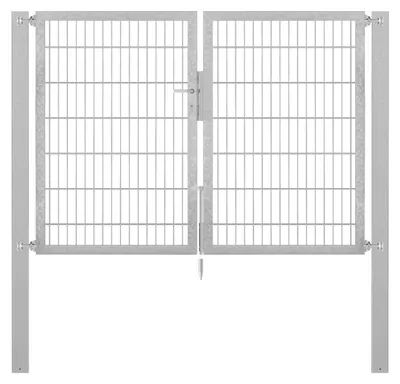Obrázek produktu pro Alberts 636487, flexibilní brána s příslušenstvím, žárově zinkovaná, šířka 200 cm, výška 140 cm