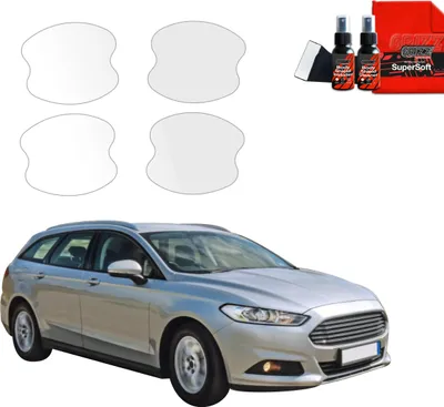 Immagine prodotto di pellicola protettiva Grizz Protector 4in1 per gli incavi delle maniglie delle porte - Ford Mondeo Mk5 estate (2014-2019)