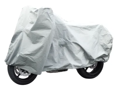 Produktbild von Lifetime Wheels Abdeckplane Motorrad, Roller, Moped, Fahrrad oder Mobilitätsroller - XL - Wasserabweisend - Grau