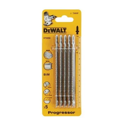 Produktbild von DEWALT EXTREME Bi-Metall Stichsägeblätter für Holz & Metall 5 Stück